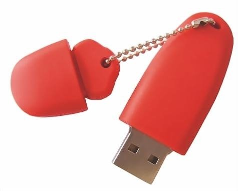 Rubber Strap USB Flash Drive 3