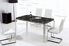 Marble dining table