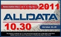 Alldata10.30 with Mitchell with Automobile data five software come with 500G HDD