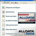 Alldata10.30 with Mitchell with Automobile data five software come with 500G HDD 2