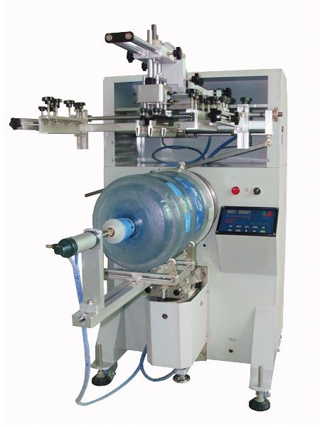 Cylinder Screen Printing Machine for 5 Gallon Water Bottle