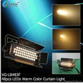 48pcs LEDs Warm Color LEDs Sky/Ground Stage Curtain Light