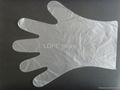 HDPE disposable plastic glove 1