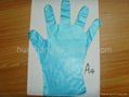 PE disposable plastic gloves 1