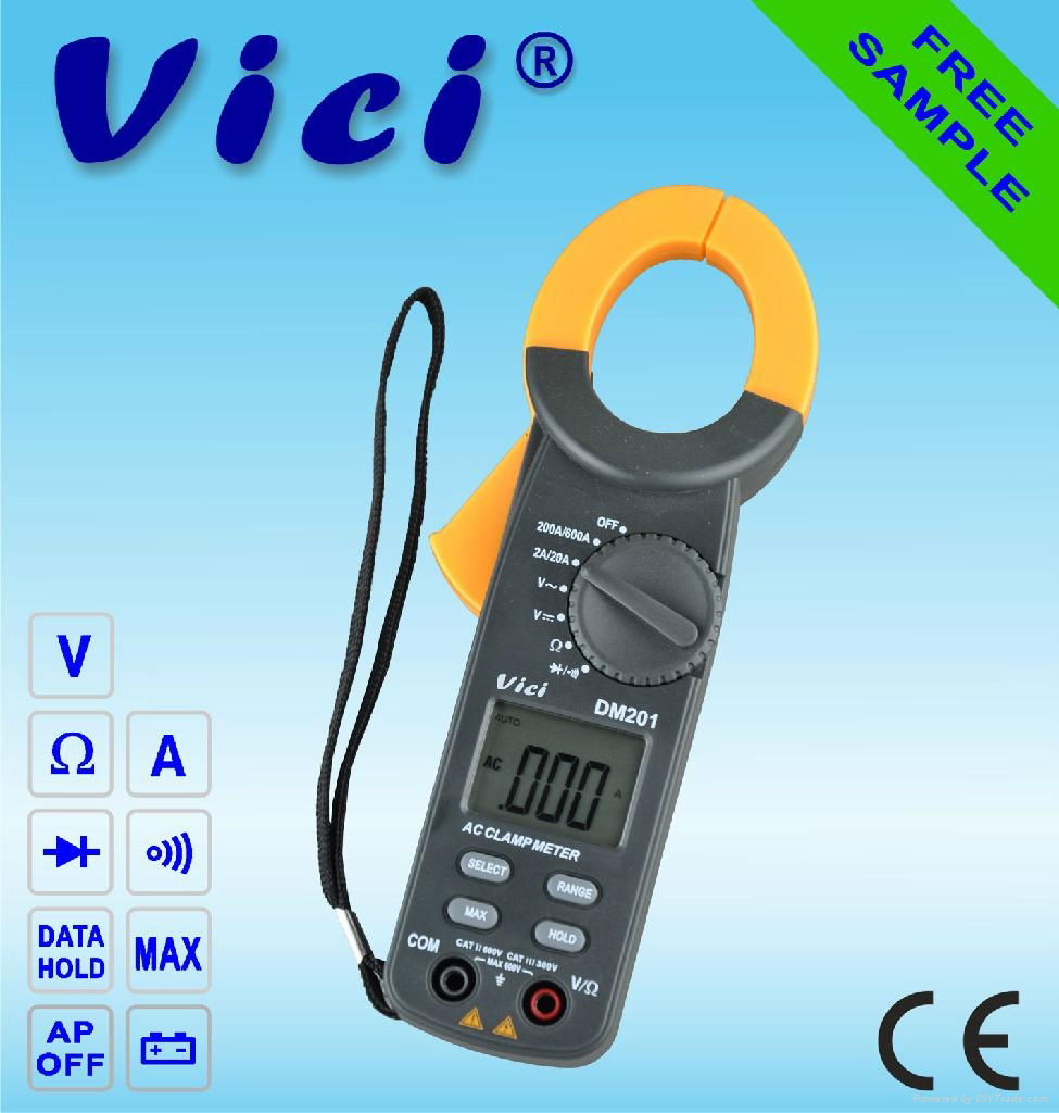  3 1/2 bit digital clamp multimeter