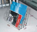 Acrylic magazine display stand 1