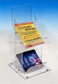 Acrylic magazine display stand 5