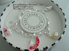 Thoms Sterling Silver fashion jewelry bracelet.