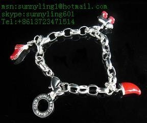 Charm bracelet silver bracelet 925 4