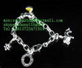 Charm bracelet silver bracelet 925 5