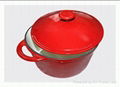 Cast Iron Enamel Cooking Pot