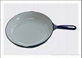 Cast Iron Enamel Frying Pan 1