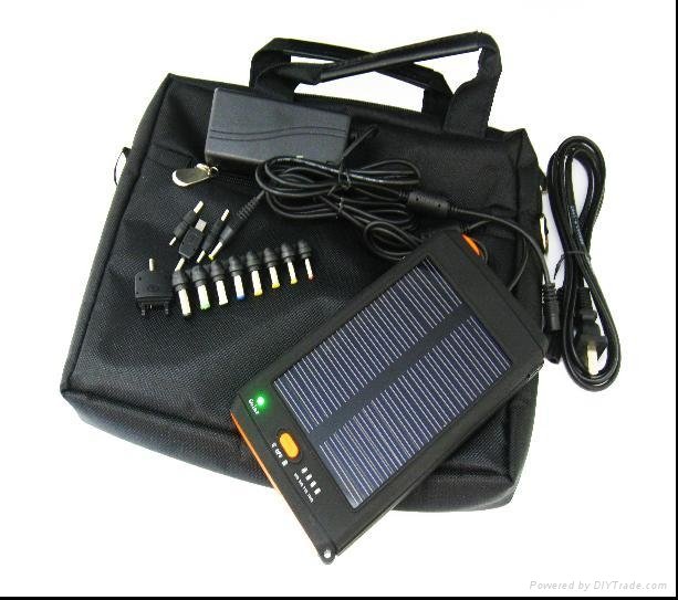 Green Solar Indicator Notebook Solar Charger 3