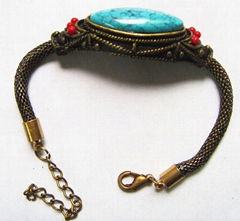 Blue Stone Bracelet