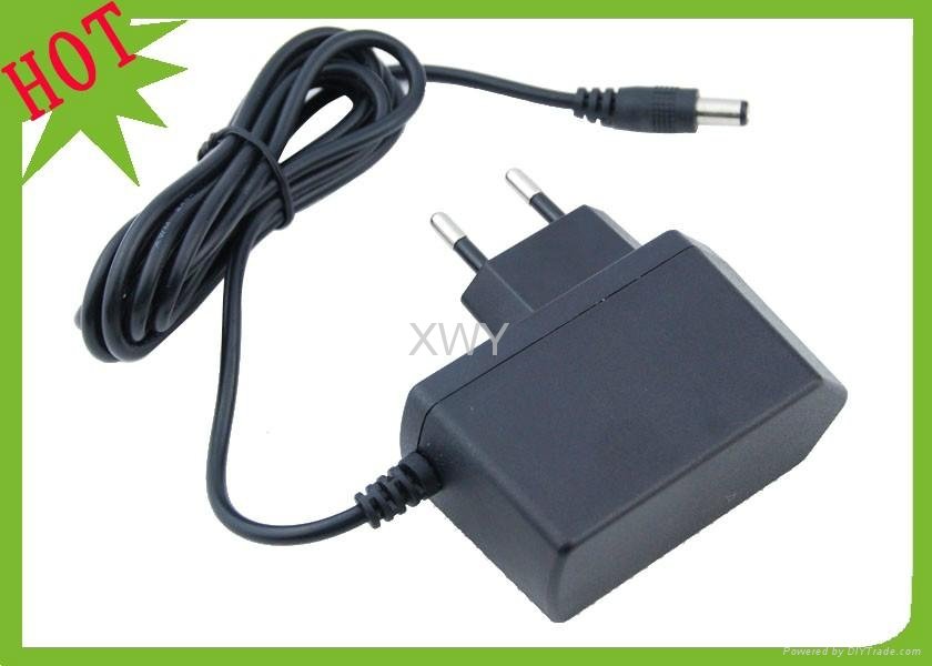 EUR plug adapter 12V1A RoHs materail wall mount adapter with CE 2