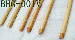 varnished wooden broom handle(BHG-001V)