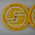 Plastic Wall Clock with Thermometer and Hygrometer 2