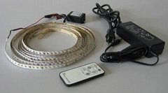 Single-row White Color Changing LED Strip Kit