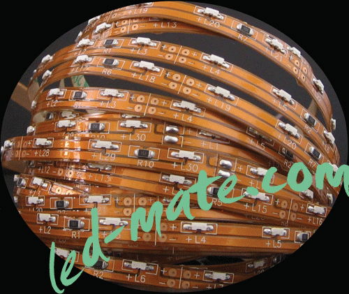 Side Emitting LED Strips with 3528 SMD 