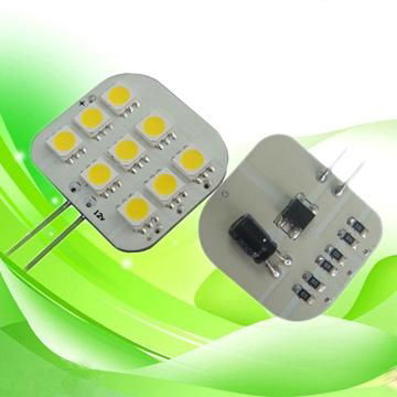 G4 LED Lamp with 9 Super Bright 5050 SMD LEDs and Aluminum Body 2