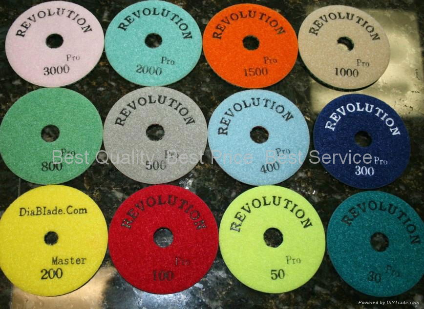 wet polishing pads 4