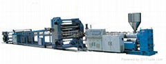 plastic sheets extrusion line