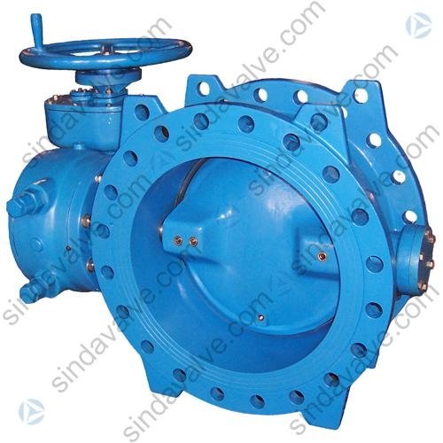 EN593 Double Eccentric Double Flanged Butterfly Valve