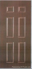 PVC steel door