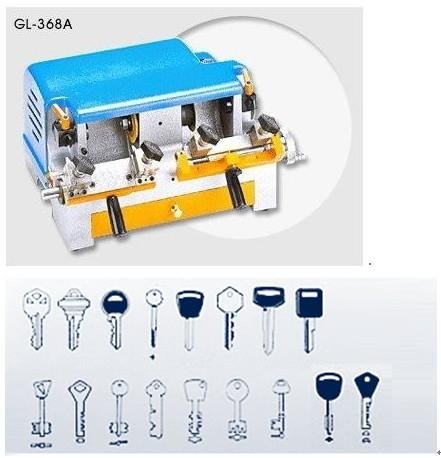 GL 368A key machine locksmith tool/key copy machine