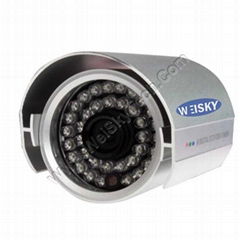 CCTV Small-Type Weatherproof IR Camera with Color 1/3 inch Sony 420TVL