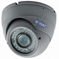 CCTV Vandal-proof Metal IR Dome Camera  540TVL  1