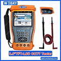 CCTV Tester 3.5 inch TFT-LCD with Digital Multimeter and Optical Power Meter  1