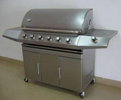 CE approval outdoor stainless steel gas BBQ grill 