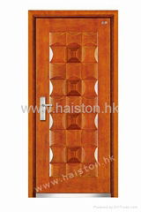 steel wood armored door