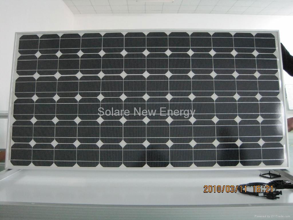 Monocrystalline silicon solar module190Wp 3