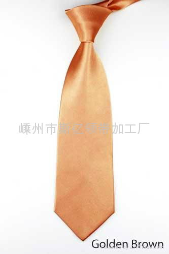 Solid Color Satin Necktie/ IMITATED SILK FABRIC necktie 4