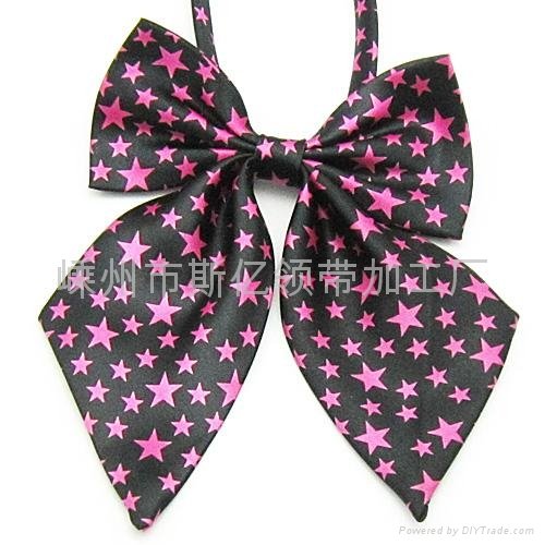 Girl's Polyester Butterfuly Bowtie/Stripe Bow ties 2
