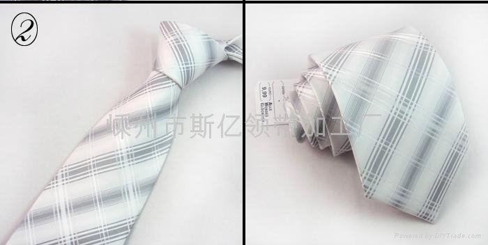 Fashion Men's Necktie/Polyester Wove Cell Necktie 2