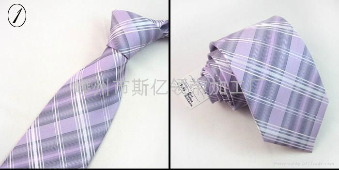 Fashion Men's Necktie/Polyester Wove Cell Necktie 3