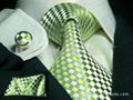 Silk Jacquard Woven tie /necktie 1