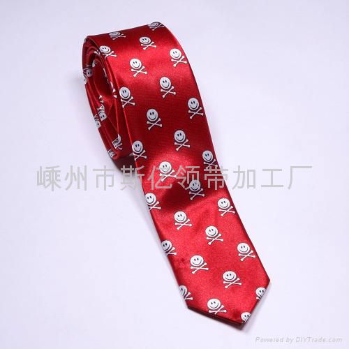 100% Polyester Printed Necktie /Satin Fabric printed necktie