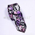 100% Polyester Printed Necktie /Satin Fabric printed necktie 2