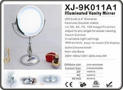 Metal LED Light Mirror