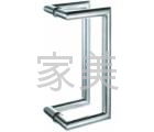 Glass door handle