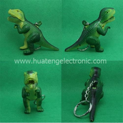 Dinosaur Sound LED Keyring 2