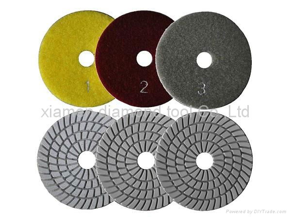 Diamond Wet Flexible Polishing Pads (DP04) 3