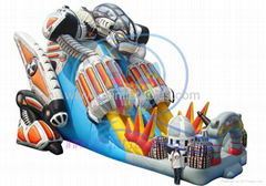 giant inflatable slide