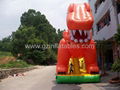 giant inflatable dinosaur slide 3