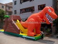 giant inflatable dinosaur slide 4