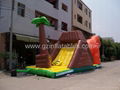 giant inflatable dinosaur slide 5